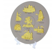 Souvenir hanging plate Lithuania